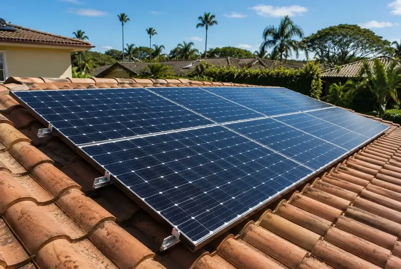 Installation de panneaux solaires à Pau
